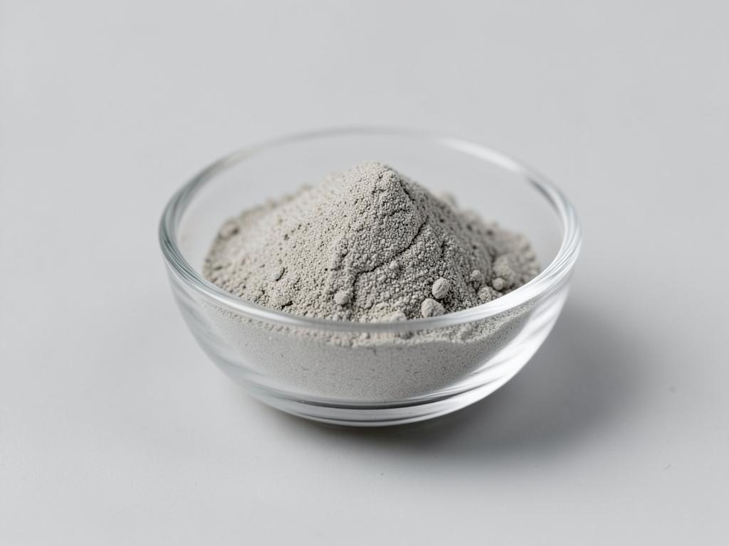 Mucuna Pruriens Extract (L-Dopa) shown as a fine concentrated extract powder in a shallow dish in a neutral studio photograph