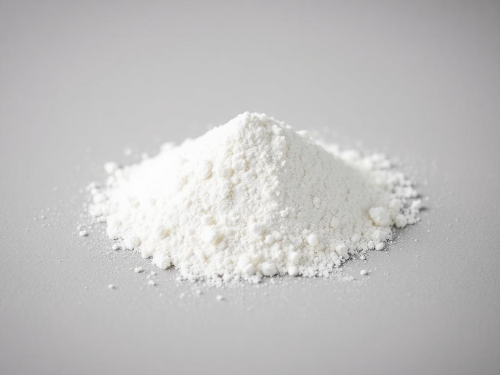 Myo-inositol shown as a neutral studio photograph of a white crystalline powder