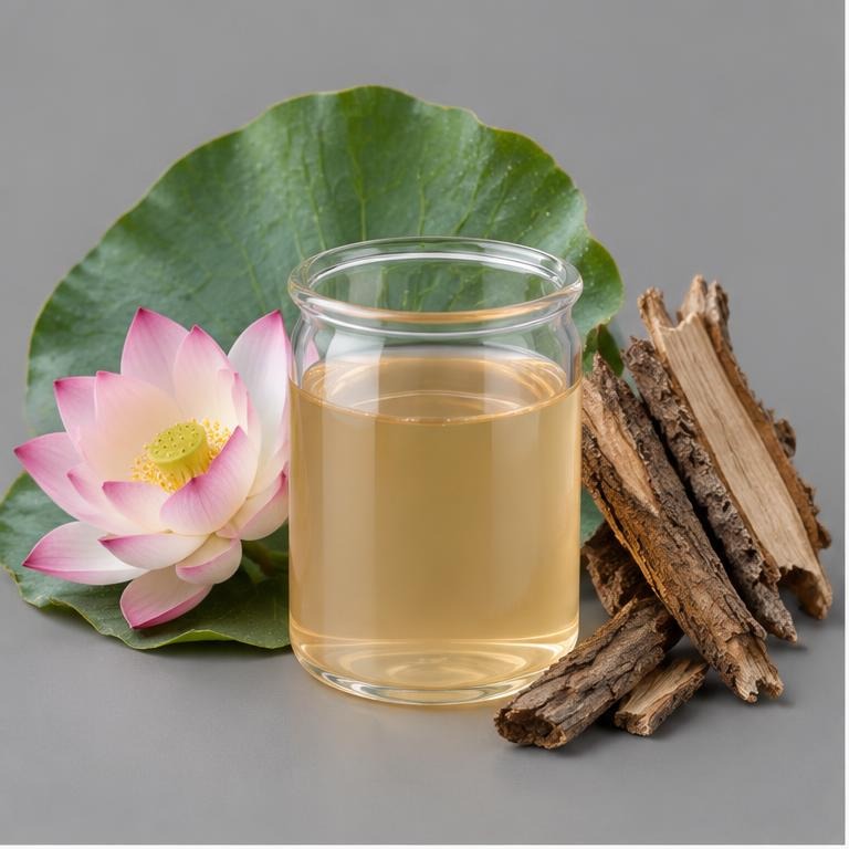Nelumbo Nucifera / Magnolia Bark Extract Blend — studio illustration of format confirmed at quotation for specification-led B2B sourcing review