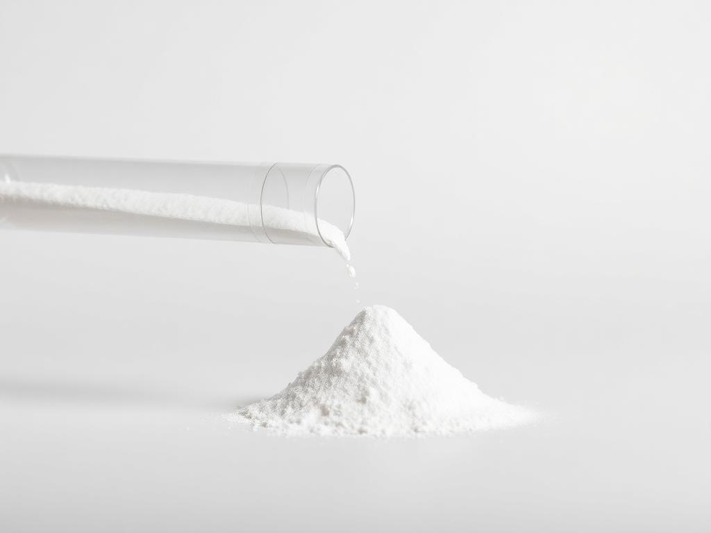 NMN shown as a neutral studio product photograph of the bulk material