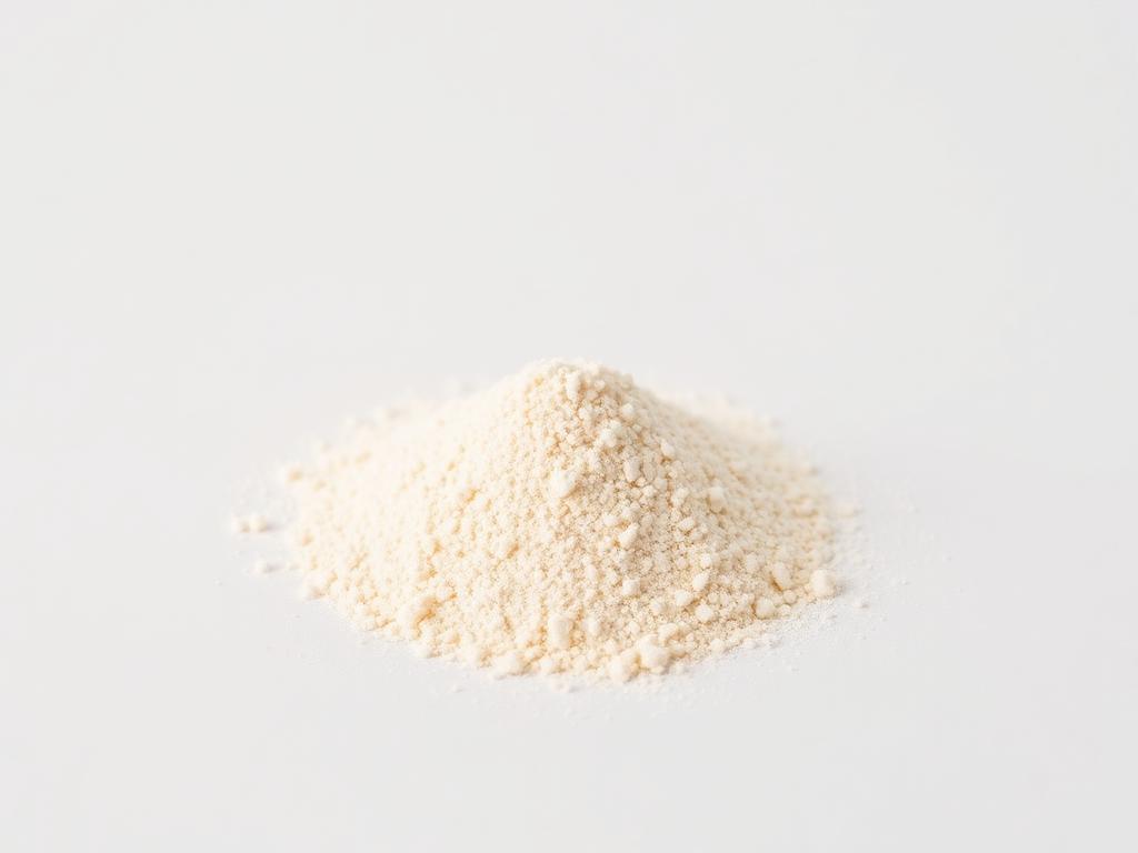 Onion Powder shown as a neutral studio product photograph of the bulk material
