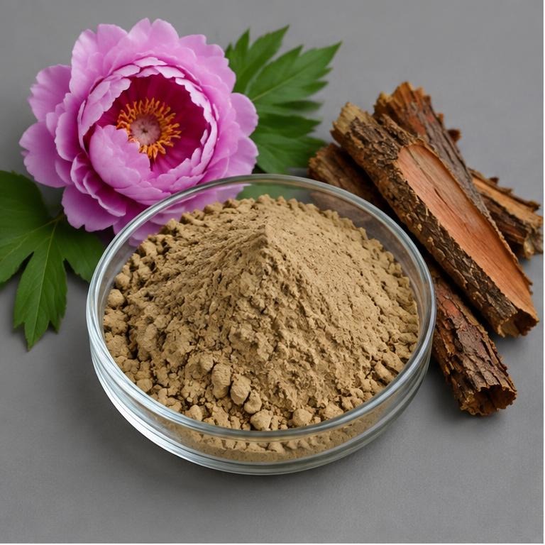 Paeonia Suffruticosa Extract — studio illustration of format confirmed at quotation for specification-led B2B sourcing review