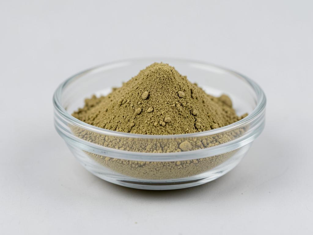Passion Flower Extract shown as a fine concentrated extract powder in a shallow dish in a neutral studio photograph