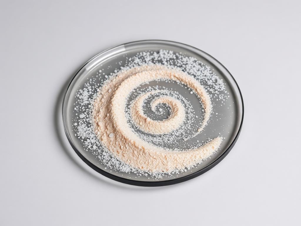 Pearlescent Mica Pigment — Interference and Metallic Effect Colour shown as an industrial studio product illustration