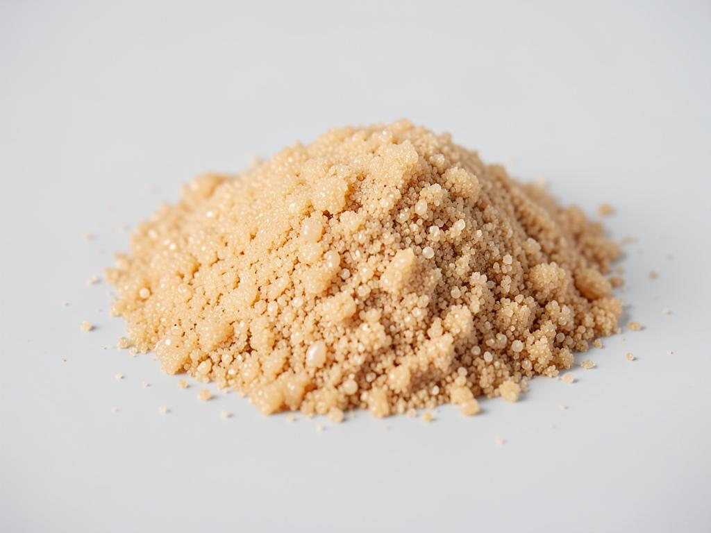 Phosphatidylcholine shown as a neutral studio product photograph of the bulk material