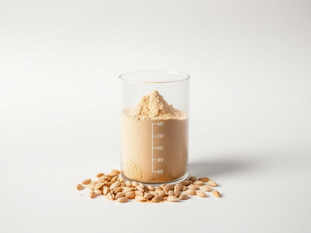 Phosphatidylserine shown as a neutral studio product photograph of the bulk material