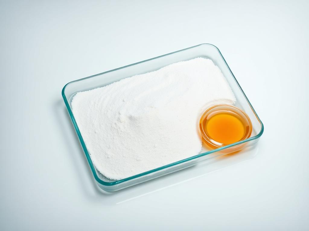 Phospholipase — studio photograph of the standardised powder as supplied in bulk