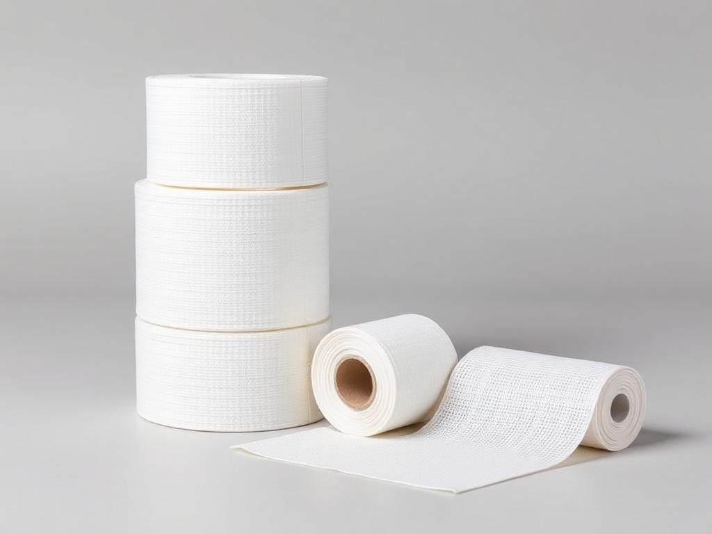 Plaster Bandage — Support Shell & Mother Mould Material shown as an industrial studio product illustration