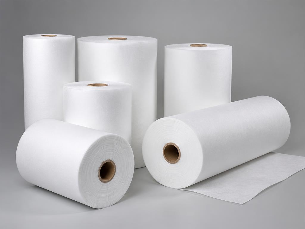 PP spunbond nonwoven fabric rolls for industrial converting applications
