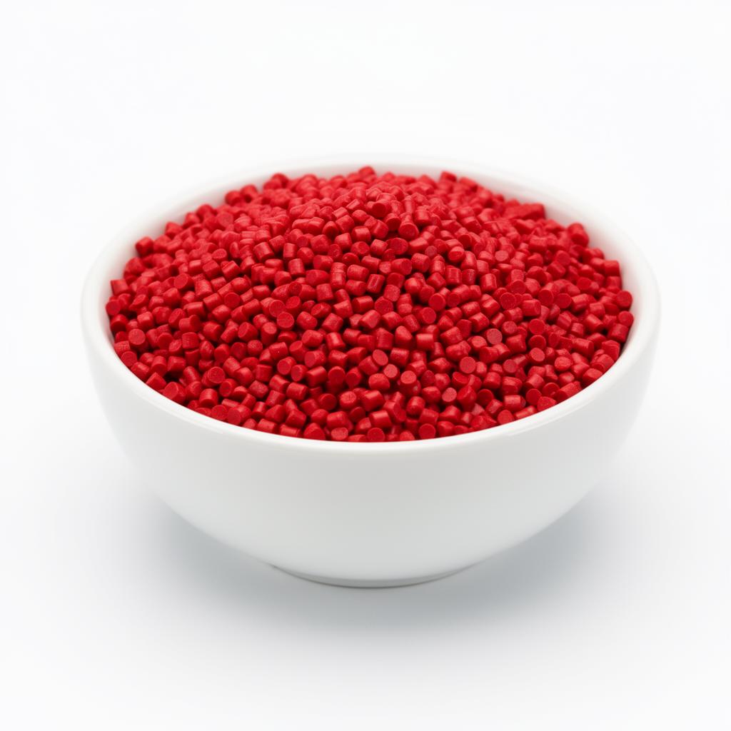 Color Masterbatch — Pantone 485C (Pure Red)