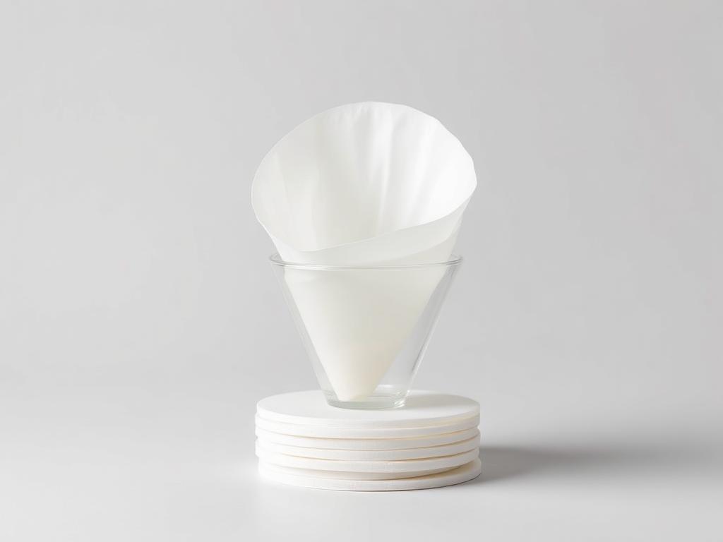 Quantitative Ashless Filter Paper shown as a neutral studio product photograph of the material