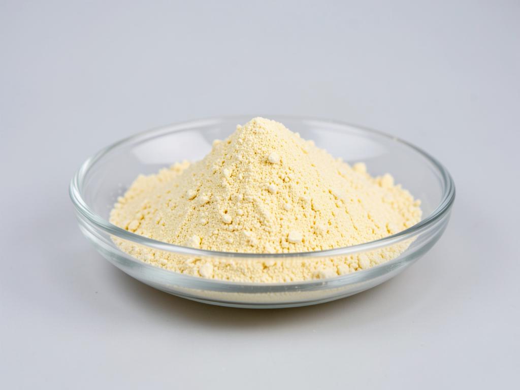 R-Alpha-Lipoic Acid Sodium shown as a neutral studio product photograph of the bulk material