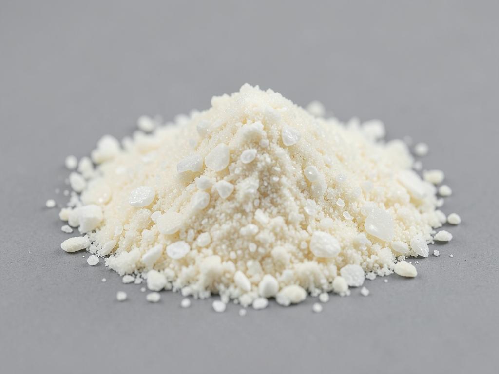 R-Alpha-Lipoic Acid Tromethamine shown as a neutral studio product photograph of the bulk material