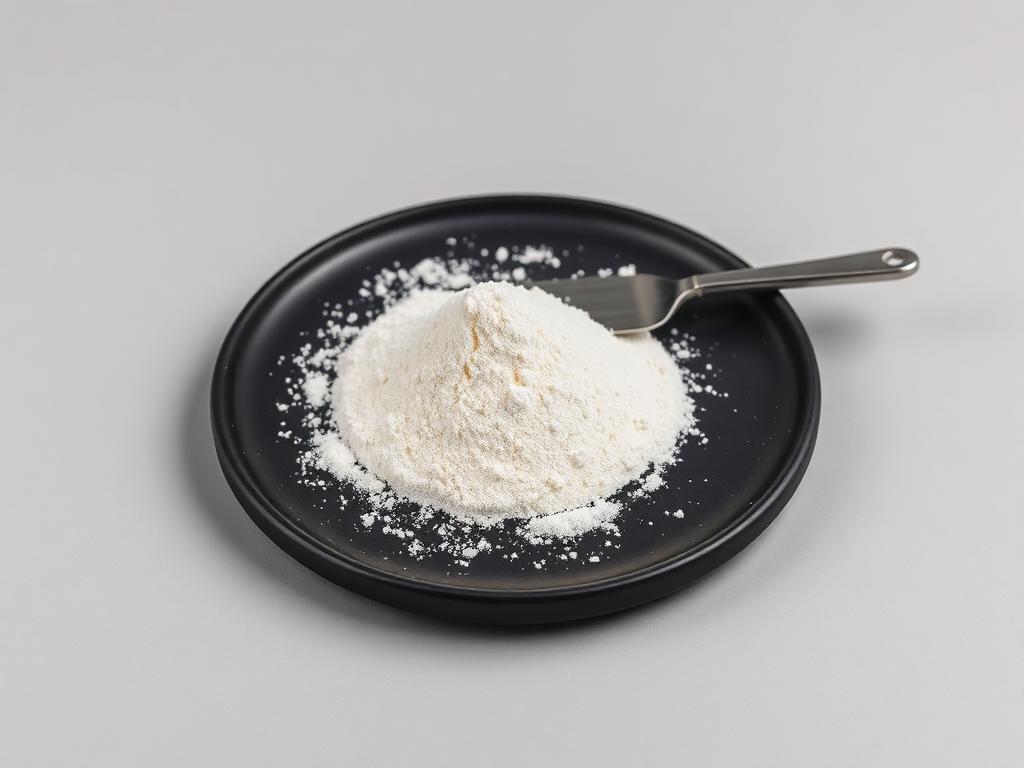 Reactive Magnesium Oxide (Caustic Calcined Magnesia) shown as an industrial studio product illustration