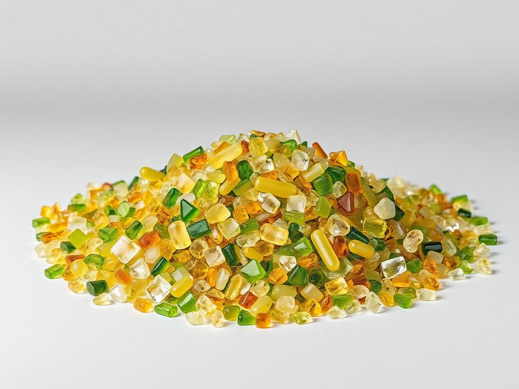Recycled Glass Aggregate — Decorative Terrazzo and Concrete Chip shown as an industrial studio product illustration