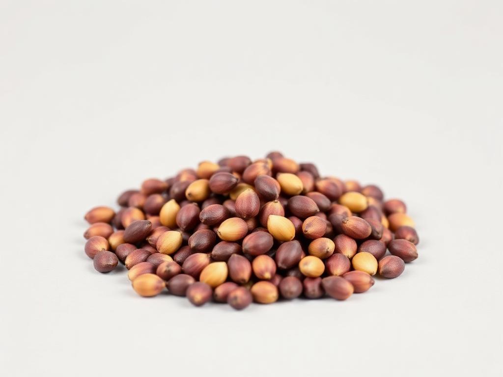 Red Clover Seed shown as a neutral studio product photograph of the seed in bulk
