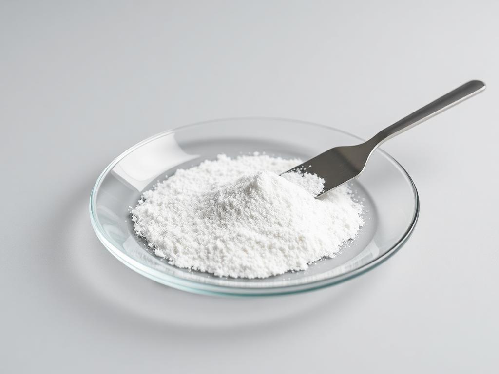 Reduced Glutathione shown as a neutral studio product photograph of the bulk material
