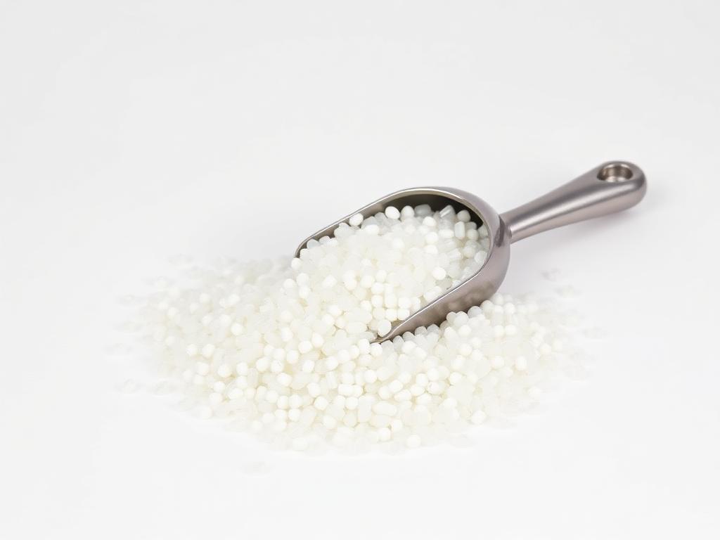 Studio category illustration for Polymer Resins — polymer resin pellets