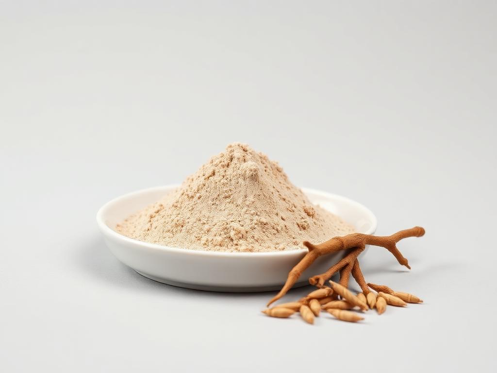 Resveratrol shown as a neutral studio product photograph of the bulk material