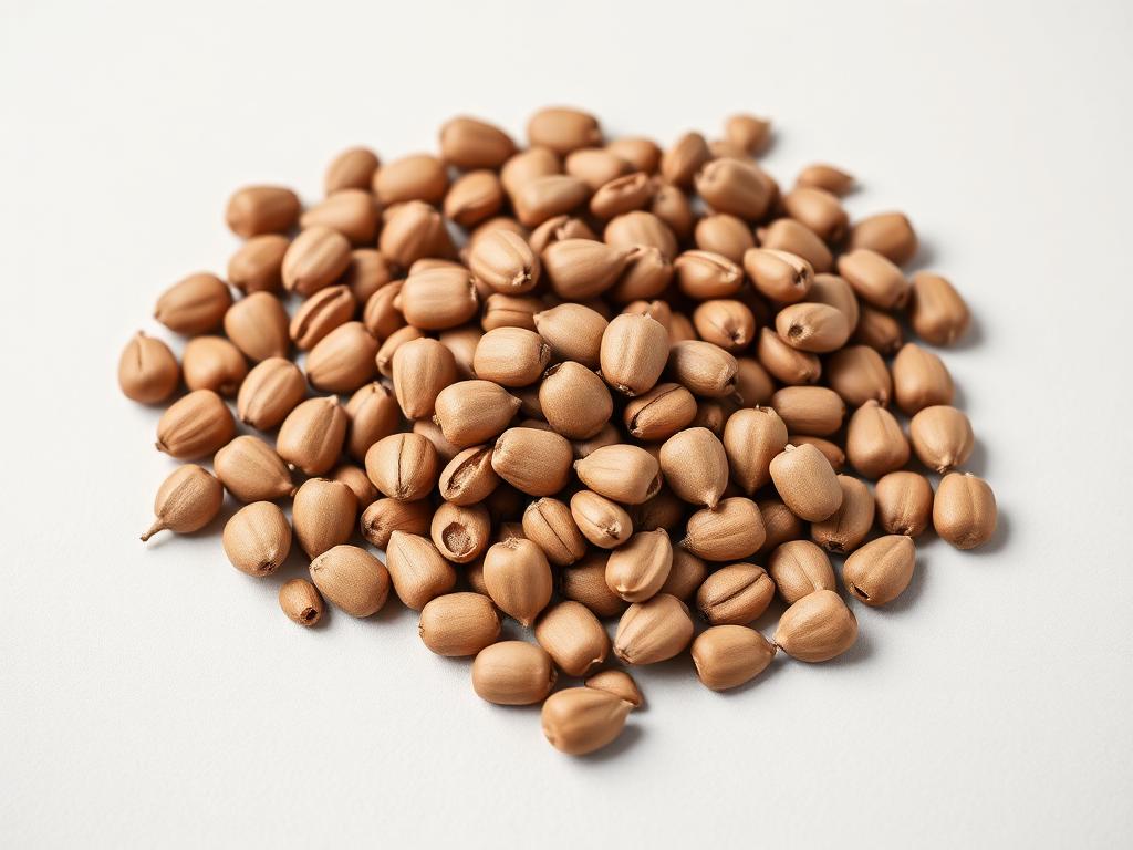 Sainfoin Seed shown as a neutral studio product photograph of the seed in bulk