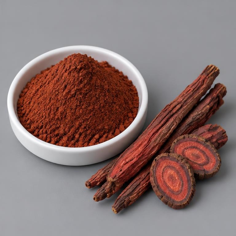 Salvia Miltiorrhiza Root Extract — studio illustration of format confirmed at quotation for specification-led B2B sourcing review