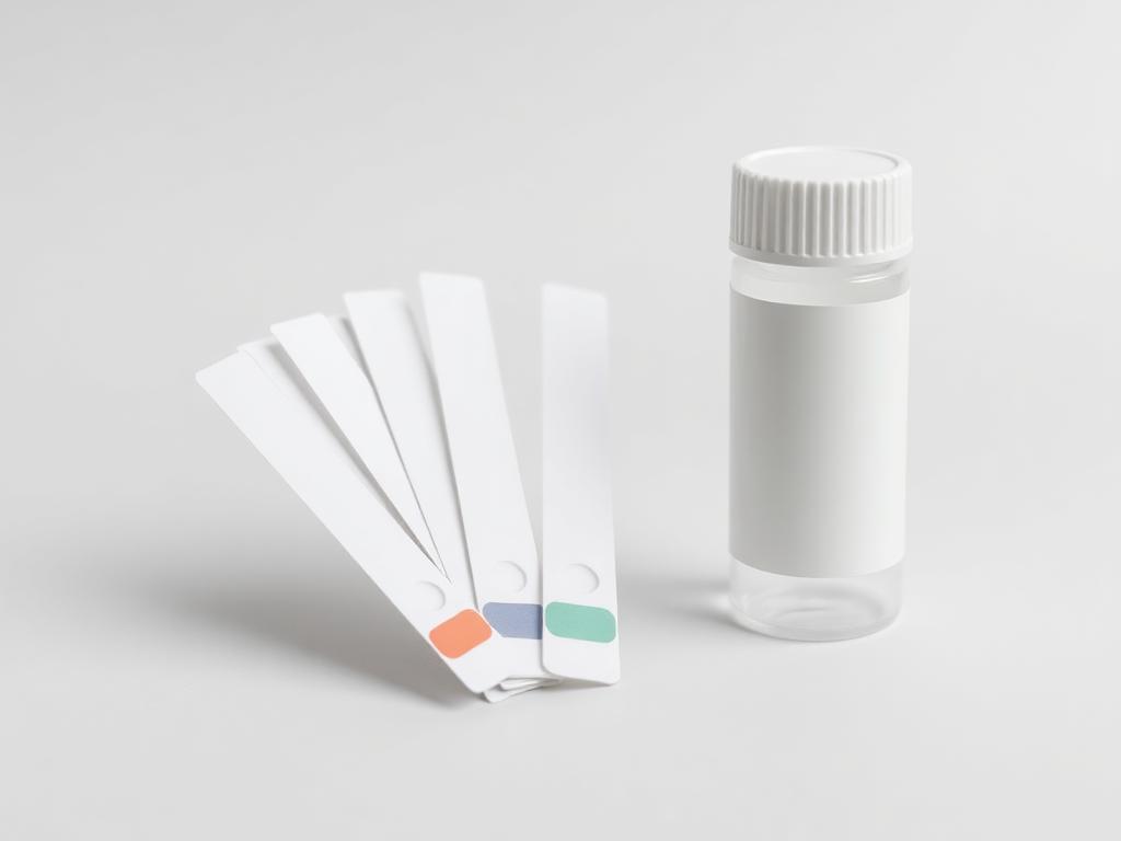 Sanitizer Test Strips & Test Paper shown as a neutral studio product photograph of the material