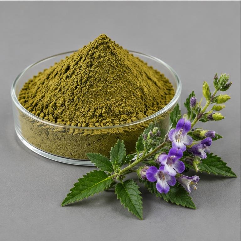 Scutellaria Barbata Extract — studio illustration of format confirmed at quotation for specification-led B2B sourcing review
