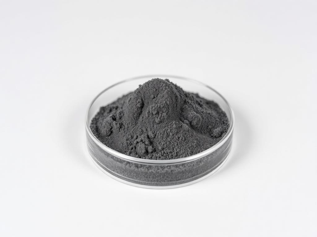 Silica Fume (Microsilica) — Pozzolanic Performance Addition shown as an industrial studio product illustration