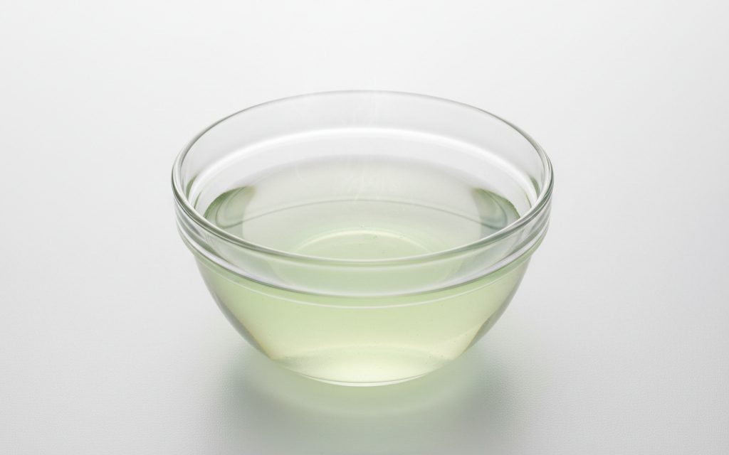 Grade confirmed at quotation — clear, pale greenish-yellow liquid solution with a strong characteristic bleach odor, typically traded in various aqueous concentrations, studio product photograph