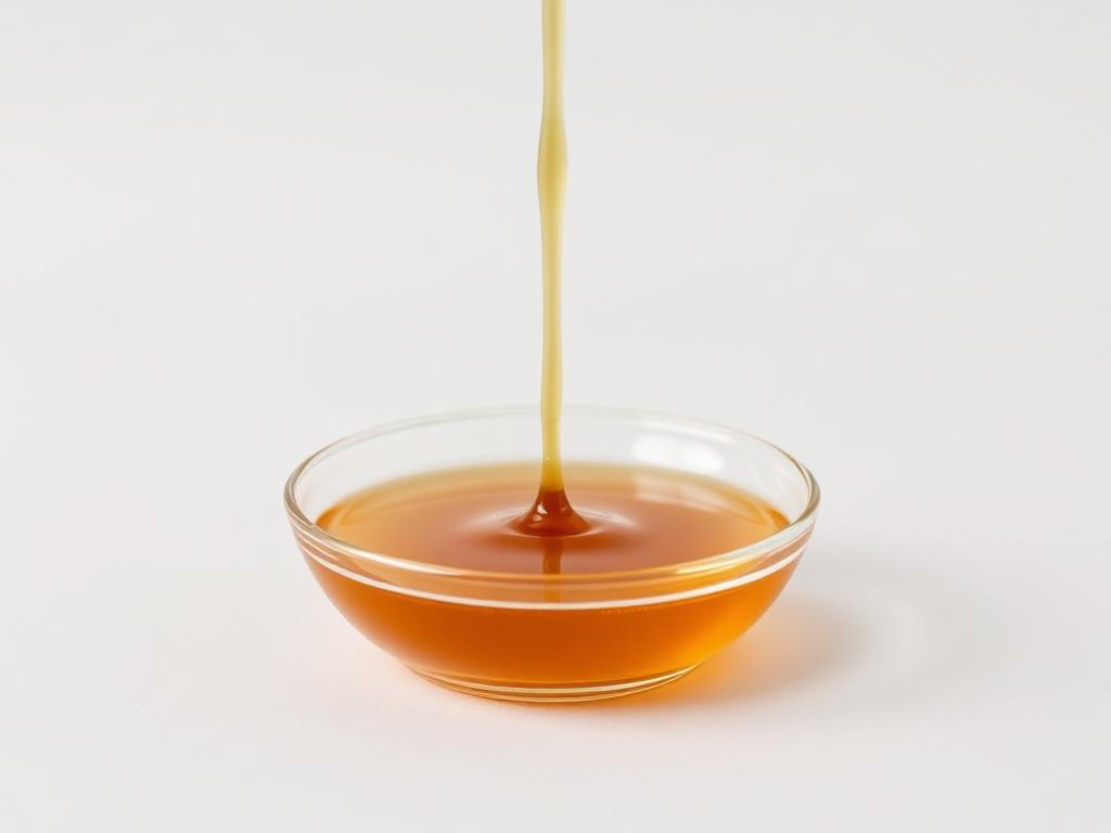 Soy Lecithin shown as a neutral studio product photograph of the bulk material