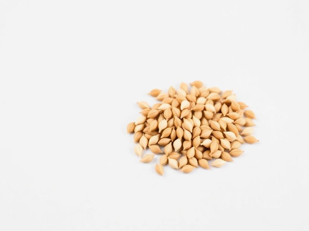 Spinach Seed shown as a neutral studio product photograph of the seed in bulk