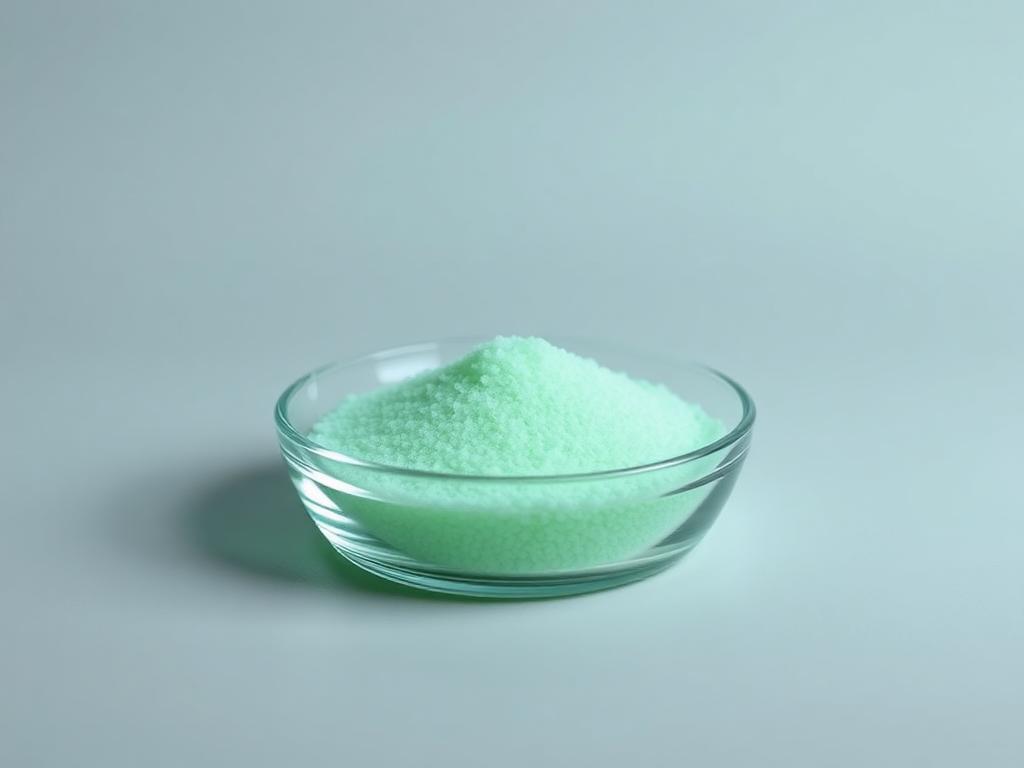 Strontium Aluminate Photoluminescent Pigment — Glow Pigment for Resin and Concrete shown as an industrial studio product illustration