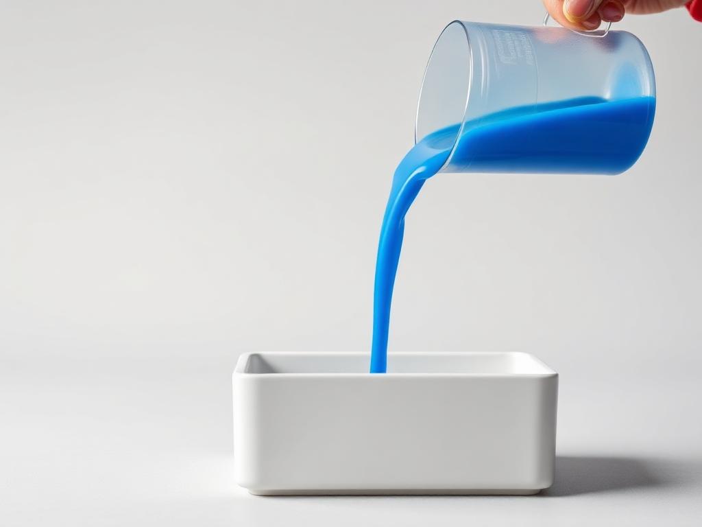 Tin Cure Silicone Mould Rubber — Condensation Cure RTV shown as an industrial studio product illustration