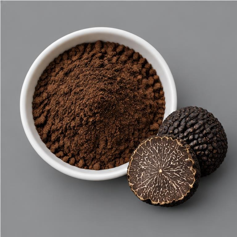 Tuber Melanosporum Extract — studio illustration of format confirmed at quotation for specification-led B2B sourcing review
