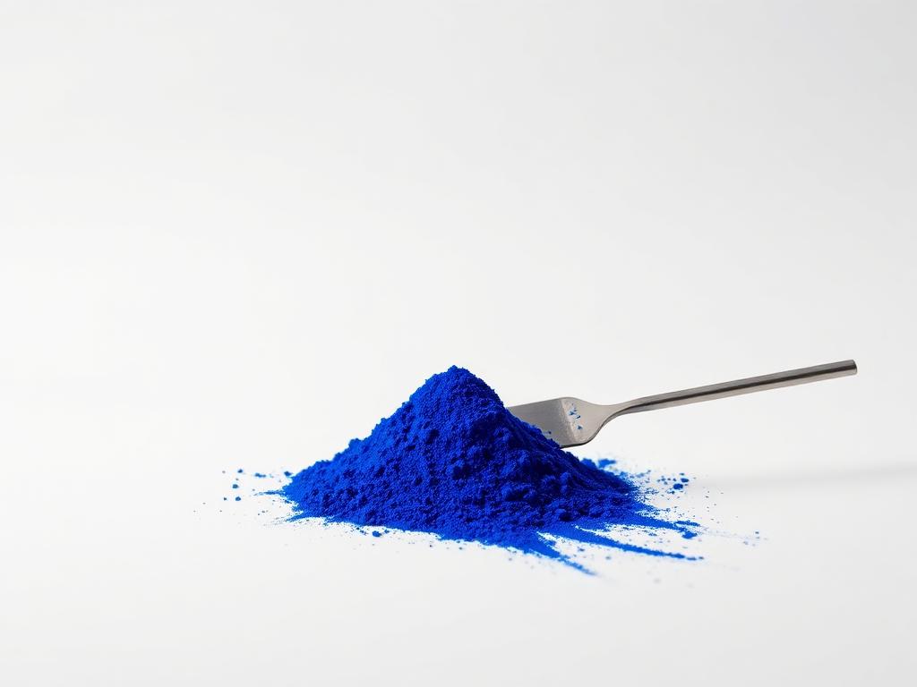 Ultramarine Blue Pigment — Clean Blue Colouration shown as an industrial studio product illustration