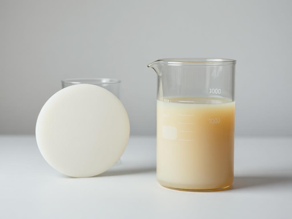 Unsaturated Polyester Casting Resin shown as an industrial studio product illustration