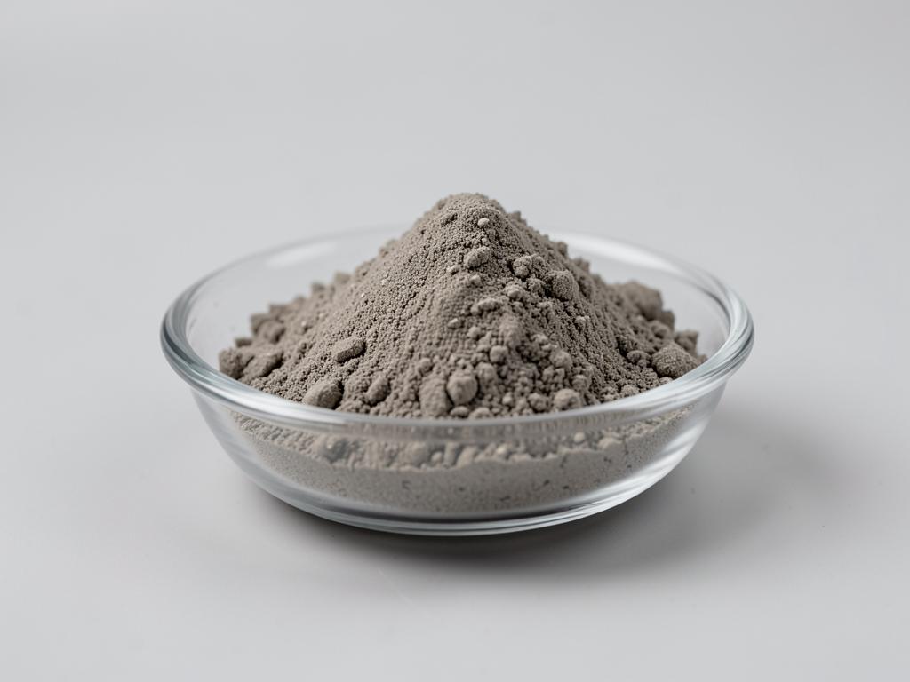 Valerian Extract shown as a fine concentrated extract powder in a shallow dish in a neutral studio photograph